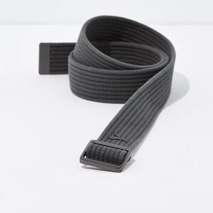 AE Ribbed Web Belt, AE Surplus Plaque-Buckle Belt
 & AE Strip Web Belts.